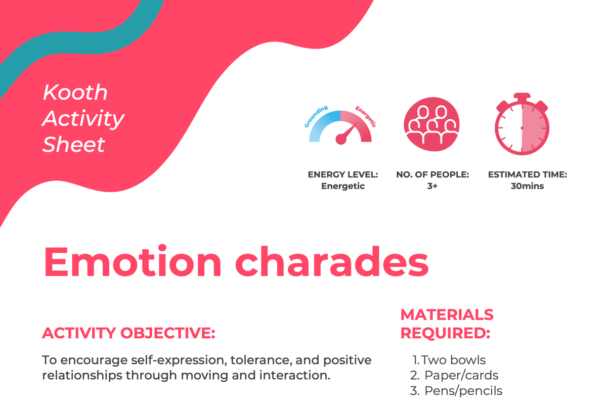 Emotion charades